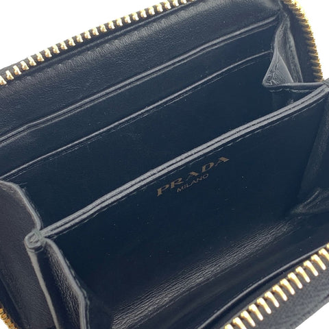 【中古】 PRADA プラダ  メンズコインケース   ヴィテッロトライアングル コインケース 23025691 NT