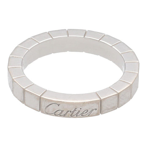 【中古】 Cartier カルティエ  指輪 ラニエール  リング WG #49 23026934 YM