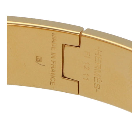 【中古】 HERMES エルメス クリッククラック PM エマイユ ゴールド マルチカラー バングル ブレスレット 23027416 RS