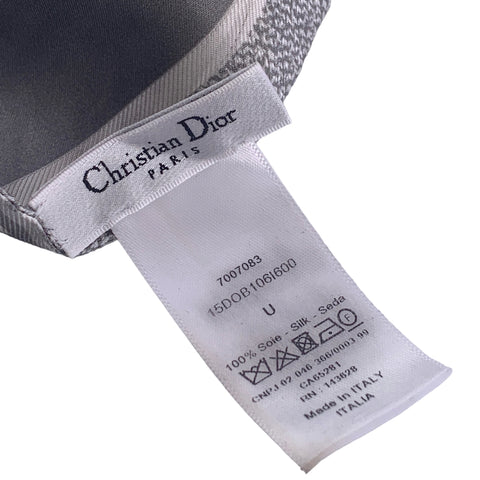 【中古】 Christian Dior クリスチャン・ディオール オブリーク シルクツイリー  23027717 NT