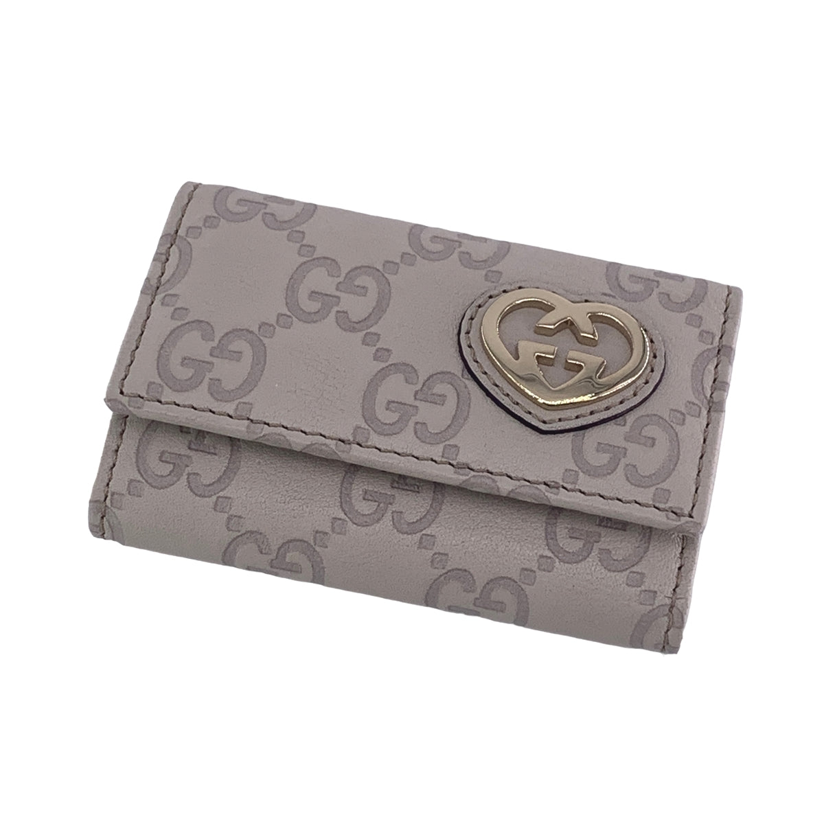 【中古】 GUCCI グッチ  キーケース   グッチシマ ラブリー キーケース 23028531 NT