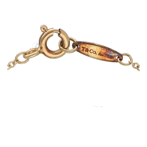 【中古】 Tiffany ＆ Co. ティファニー バイザヤード ブレスレット K18YG イエローゴールド ダイヤモンド シングル 23029062 RS