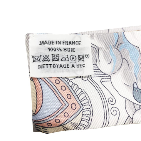 【中古】 HERMES エルメス  レディーススカーフ ツイリー  ツイリー 私の雲 Sur Mon Nuage 23029284 YM