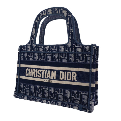 【中古】 Christian Dior クリスチャン・ディオール DIOR BOOK TOTE ミニバッグ トートバッグ  S5475ZRIW_M928 ブックトート 23029968 AO