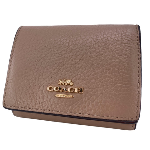 【中古】 COACH コーチ  レディース 三つ折り財布   88666 IMTAU オリガミ スモール トライフォールド ウォレット 23030057 MK