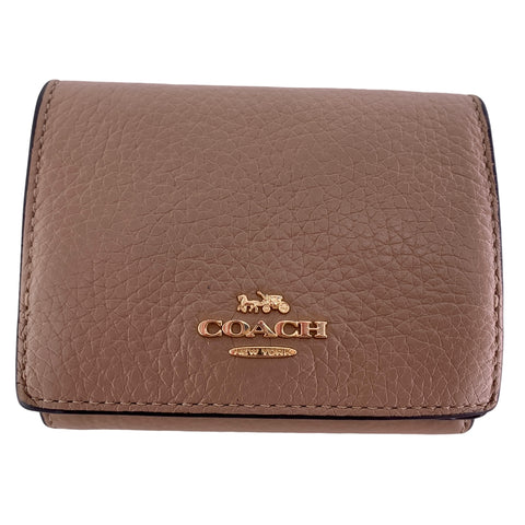 【中古】 COACH コーチ  レディース 三つ折り財布   88666 IMTAU オリガミ スモール トライフォールド ウォレット 23030057 MK