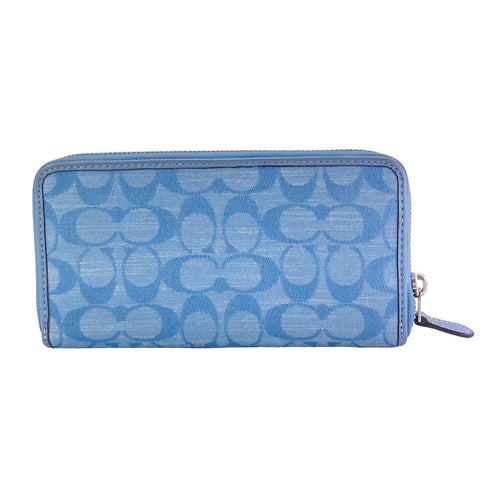 【中古】 COACH コーチ アコーディオン 長財布 レディース CH095 ラウンドファスナー 23030571 AS