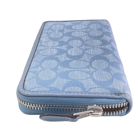 【中古】 COACH コーチ アコーディオン 長財布 レディース CH095 ラウンドファスナー 23030571 AS
