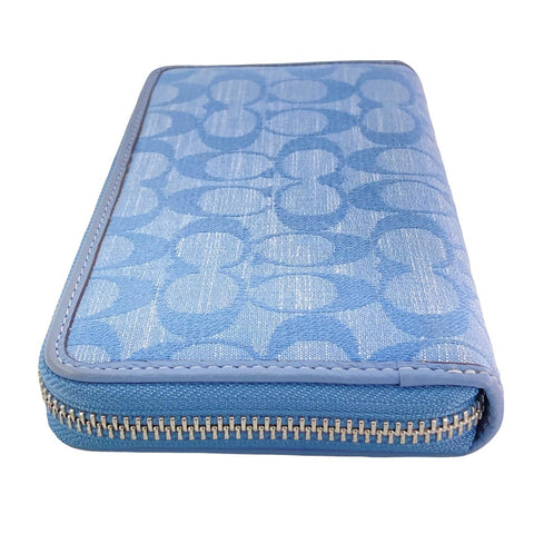 【中古】 COACH コーチ アコーディオン 長財布 レディース CH095 ラウンドファスナー 23030571 AS