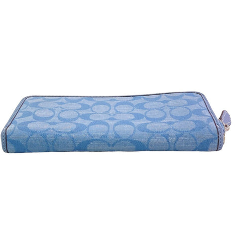 【中古】 COACH コーチ アコーディオン 長財布 レディース CH095 ラウンドファスナー 23030571 AS