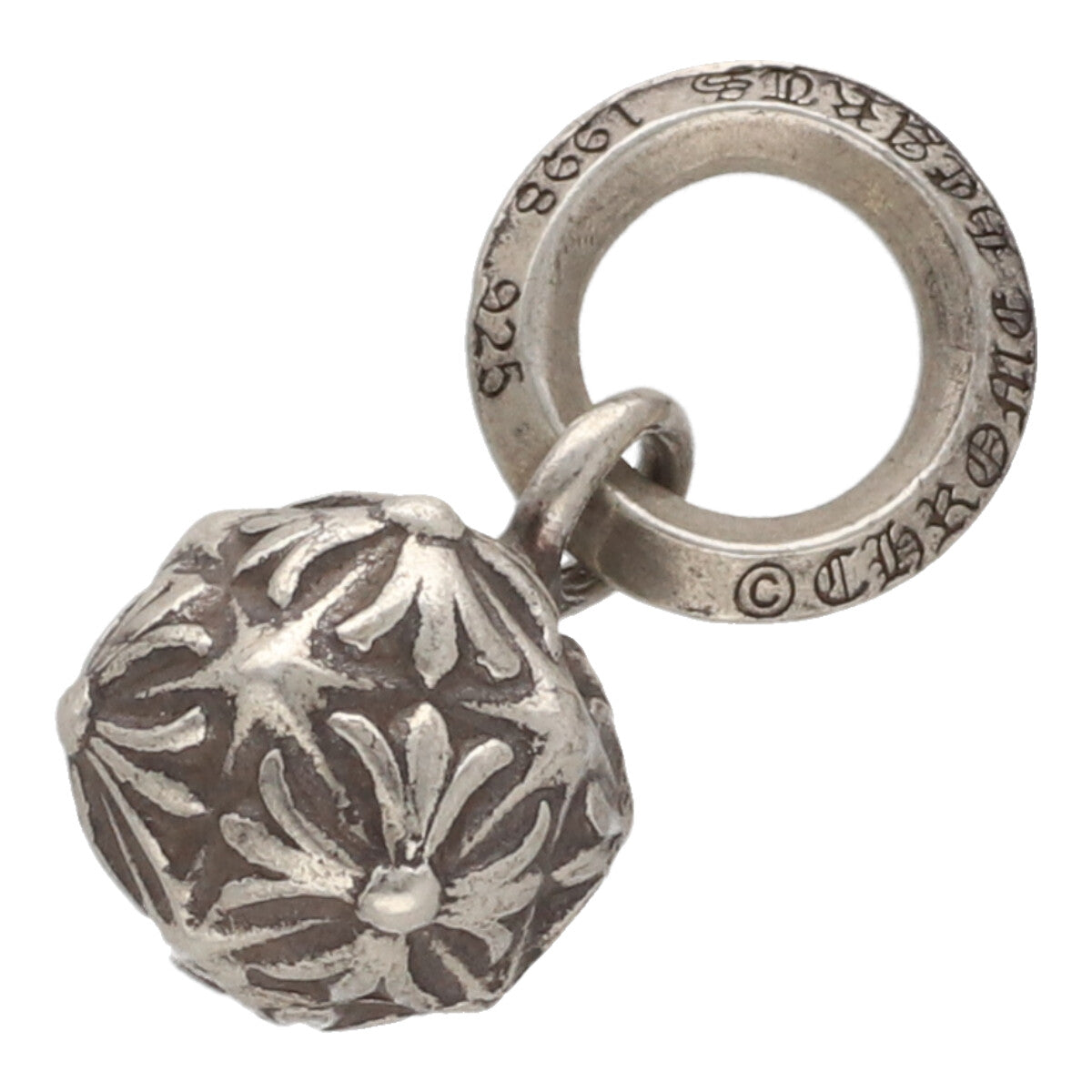 【中古】 CHROME HEARTS クロムハーツ ピラミッドプラスボール SV925 シルバー ネックレス ペンダント トップ チャーム  23030660 RS