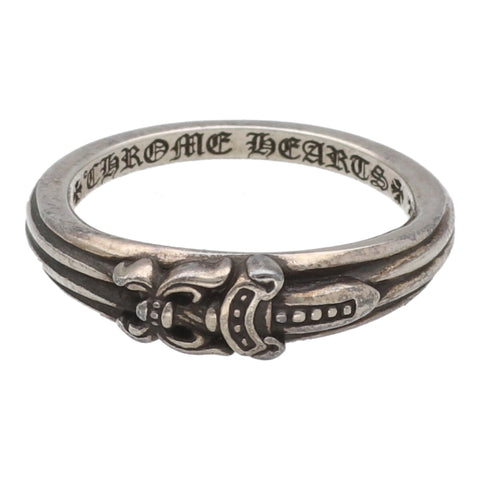 【中古】 CHROME HEARTS クロムハーツ ベイビークラシック ダガー リング 18号 SV925 シルバー 指輪 23030671 RS