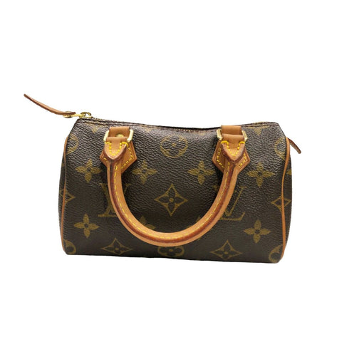 【中古】LOUIS VUITTON ルイ・ヴィトン M41534 ﾐﾆスピーディ モノグラムキャンバス ミニバッグ ハンドバッグ レディース 23033990 HO