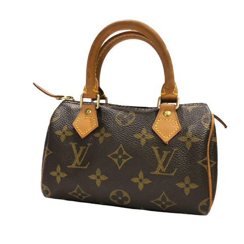 【中古】LOUIS VUITTON ルイ・ヴィトン M41534 ﾐﾆスピーディ モノグラムキャンバス ミニバッグ ハンドバッグ レディース 23033990 HO