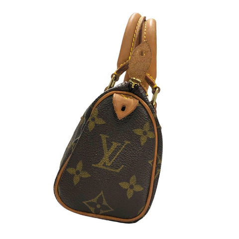 【中古】LOUIS VUITTON ルイ・ヴィトン M41534 ﾐﾆスピーディ モノグラムキャンバス ミニバッグ ハンドバッグ レディース 23033990 HO