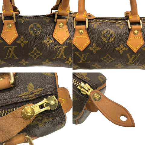 【中古】LOUIS VUITTON ルイ・ヴィトン M41534 ﾐﾆスピーディ モノグラムキャンバス ミニバッグ ハンドバッグ レディース 23033990 HO