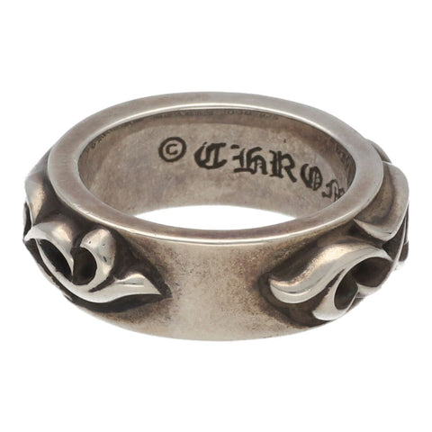 【中古】 CHROME HEARTS クロムハーツ ダブルナロー ヴァインバンド リング 19.5号 SV925 シルバー 指輪 23035178 RS