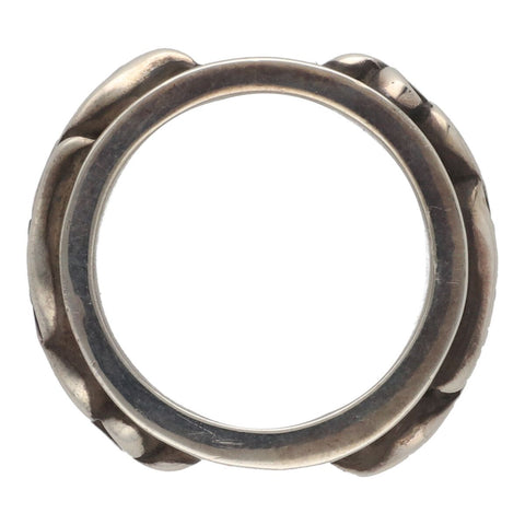 【中古】 CHROME HEARTS クロムハーツ ダブルナロー ヴァインバンド リング 19.5号 SV925 シルバー 指輪 23035178 RS