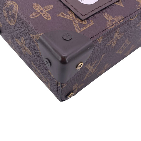 【中古】 LOUIS VUITTON ルイ・ヴィトン ヴェルティカル・ボックス トランク M59664 ショルダーバッグ トップハンドル ポーチ モノグラム メンズ レディース 23035399 AO