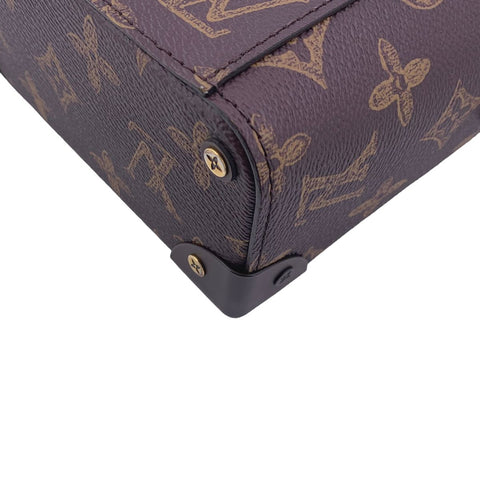 【中古】 LOUIS VUITTON ルイ・ヴィトン ヴェルティカル・ボックス トランク M59664 ショルダーバッグ トップハンドル ポーチ モノグラム メンズ レディース 23035399 AO