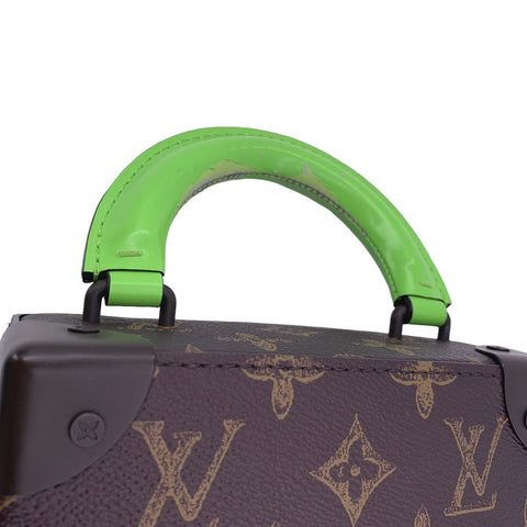 【中古】 LOUIS VUITTON ルイ・ヴィトン ヴェルティカル・ボックス トランク M59664 ショルダーバッグ トップハンドル ポーチ モノグラム メンズ レディース 23035399 AO