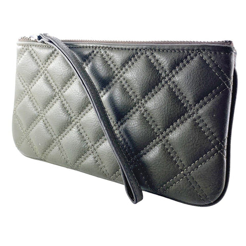 【中古】 MARC JACOBS マークジェイコブス  化粧ポーチ   ポーチ ダークグリーン 23038421 YM