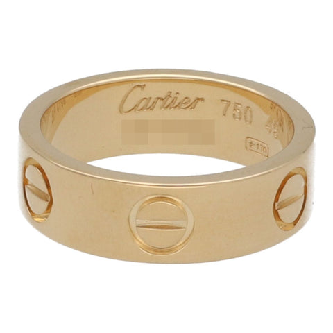 【中古】 Cartier カルティエ LOVE リング B4084649 K18 YG 指輪 23038588DS