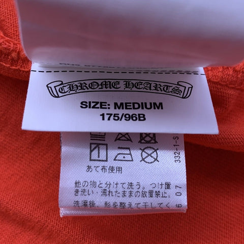 【中古】 CHROME HEARTS クロムハーツ MATTY BOY PPO ketchup 長袖Tシャツ M レッド 赤 ケチャップ マッティボーイ チョンパー ロングスリーブ ロンT トップス カットソー 23038593 RS