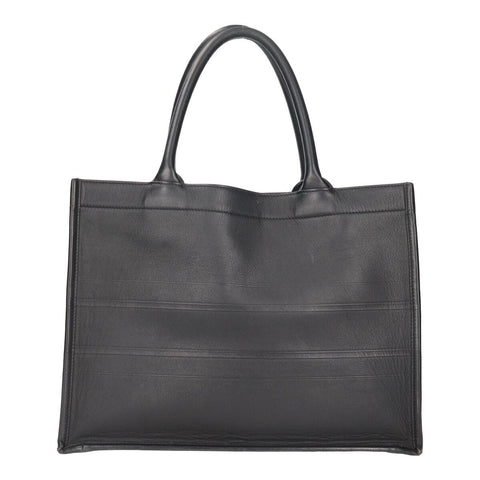 【中古】 Dior ディオール BOOK TOTE バッグ ミディアム M1296ZGSB_M900 カーフスキン ブラック 黒 カーフスキン ブックトート ハンドバッグ 23038699 RS