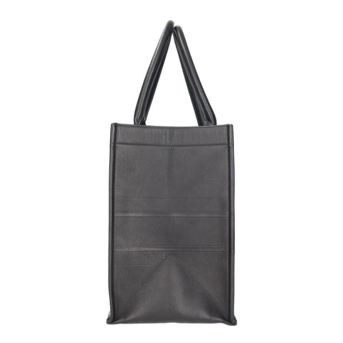 【中古】 Dior ディオール BOOK TOTE バッグ ミディアム M1296ZGSB_M900 カーフスキン ブラック 黒 カーフスキン ブックトート ハンドバッグ 23038699 RS