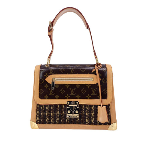 【中古】 LOUIS VUITTON ルイ・ヴィトン ツイード ツィーディージップ M92821 ワンショルダー ハンドバッグ モノグラム 1000個限定 23039156 AO