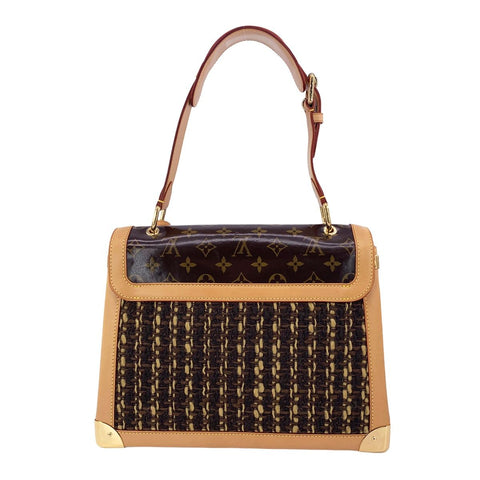 【中古】 LOUIS VUITTON ルイ・ヴィトン ツイード ツィーディージップ M92821 ワンショルダー ハンドバッグ モノグラム 1000個限定 23039156 AO