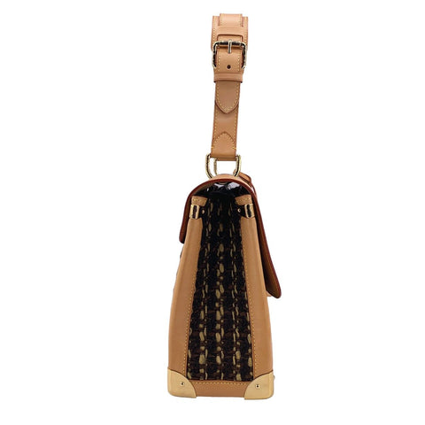 【中古】 LOUIS VUITTON ルイ・ヴィトン ツイード ツィーディージップ M92821 ワンショルダー ハンドバッグ モノグラム 1000個限定 23039156 AO