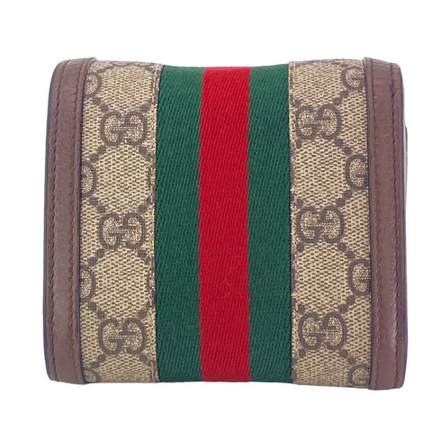 【中古】 GUCCI グッチ オフィディアGG ウォレット レディース 598662 ２つ折り財布 シェリーライン 23040068 AS