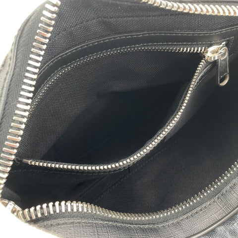 【中古】 GUCCI グッチ  GGスプリーム ボディバッグ・ウエストポーチ 474293 ブラック メンズ ベルトバッグ 23040838 AS