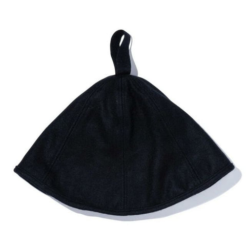 【最大64%OFF!!楽天スーパーSALE!!】ニューエラ サウナハット SAUNA HAT ニューエラ ウール 男女兼用 黒 のぼせ防止 頭皮保護 断熱 保温 おしゃれ サウナグッズ 温浴施設 ジム アウトドア対応 メンズ レディース 頭皮保護 おしゃれ メンズ 帽子 おしゃれ 、メール便(250411)