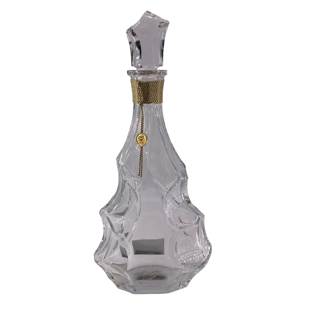 【中古】 BACCARAT バカラ カミュ ジュビリー 空ボトル 替え栓 傷あり ガラス 空瓶 700ml 17011608 AS