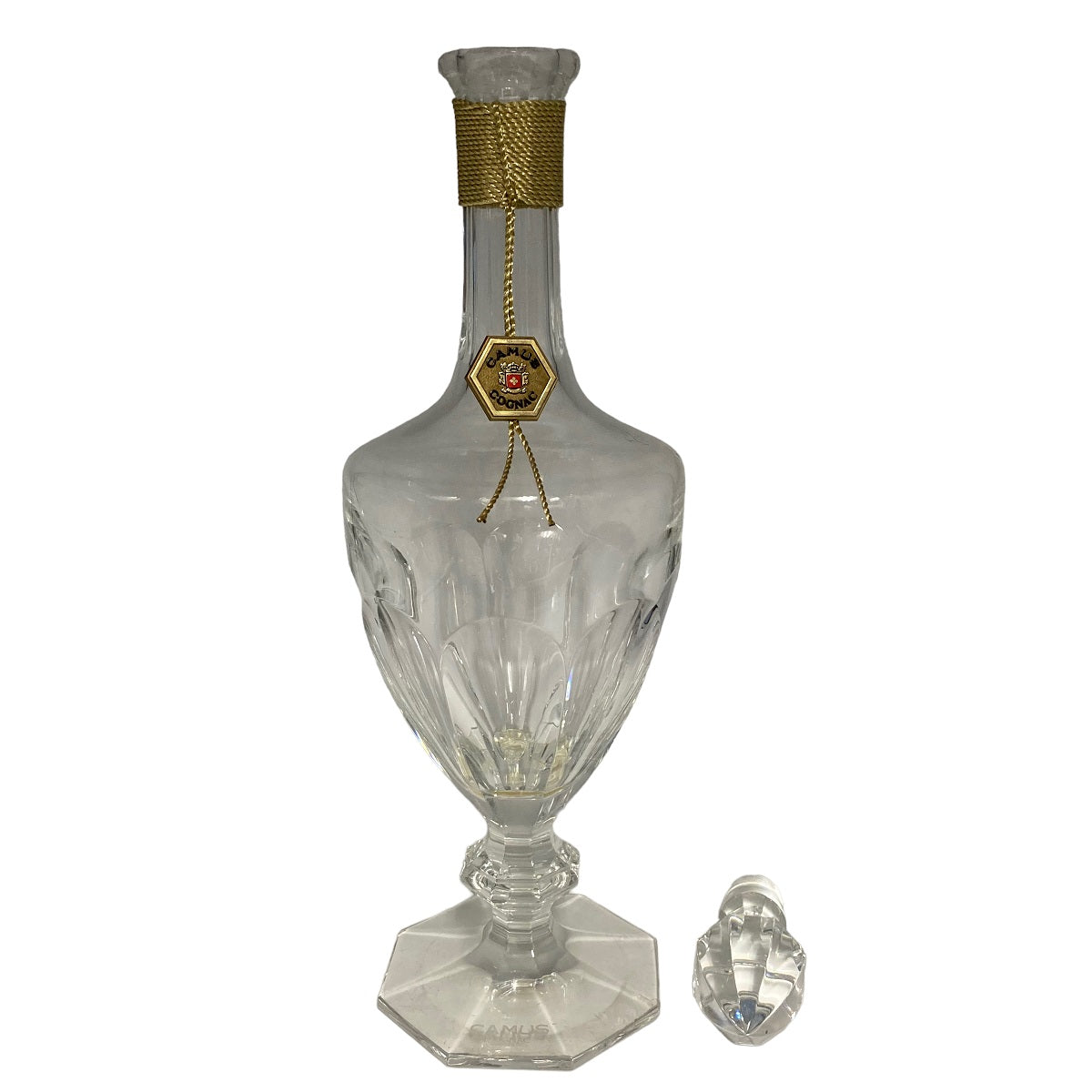 【中古】 BACCARAT バカラ 空ボトル カミュ ミシェル ロイヤル 欠け 傷あり 700ml 17028627 AS