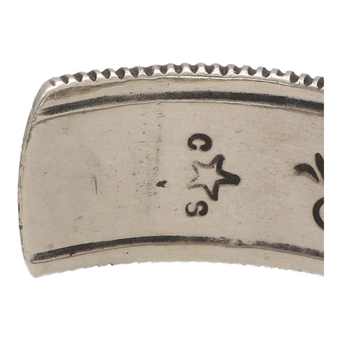 【中古】 CODY SANDERSON コディサンダーソン ダブルデップスターコインエッジブレスレット バングル シルバー アクセサリー ジュエリー カフ 21007406 AO