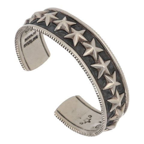 【中古】 CODY SANDERSON コディサンダーソン ダブルデップスターコインエッジブレスレット バングル シルバー アクセサリー ジュエリー カフ 21007406 AO
