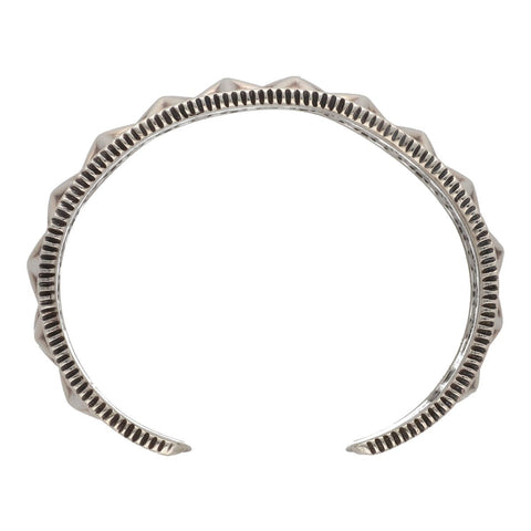 【中古】 CODY SANDERSON コディサンダーソン ダブルデップスターコインエッジブレスレット バングル シルバー アクセサリー ジュエリー カフ 21007406 AO