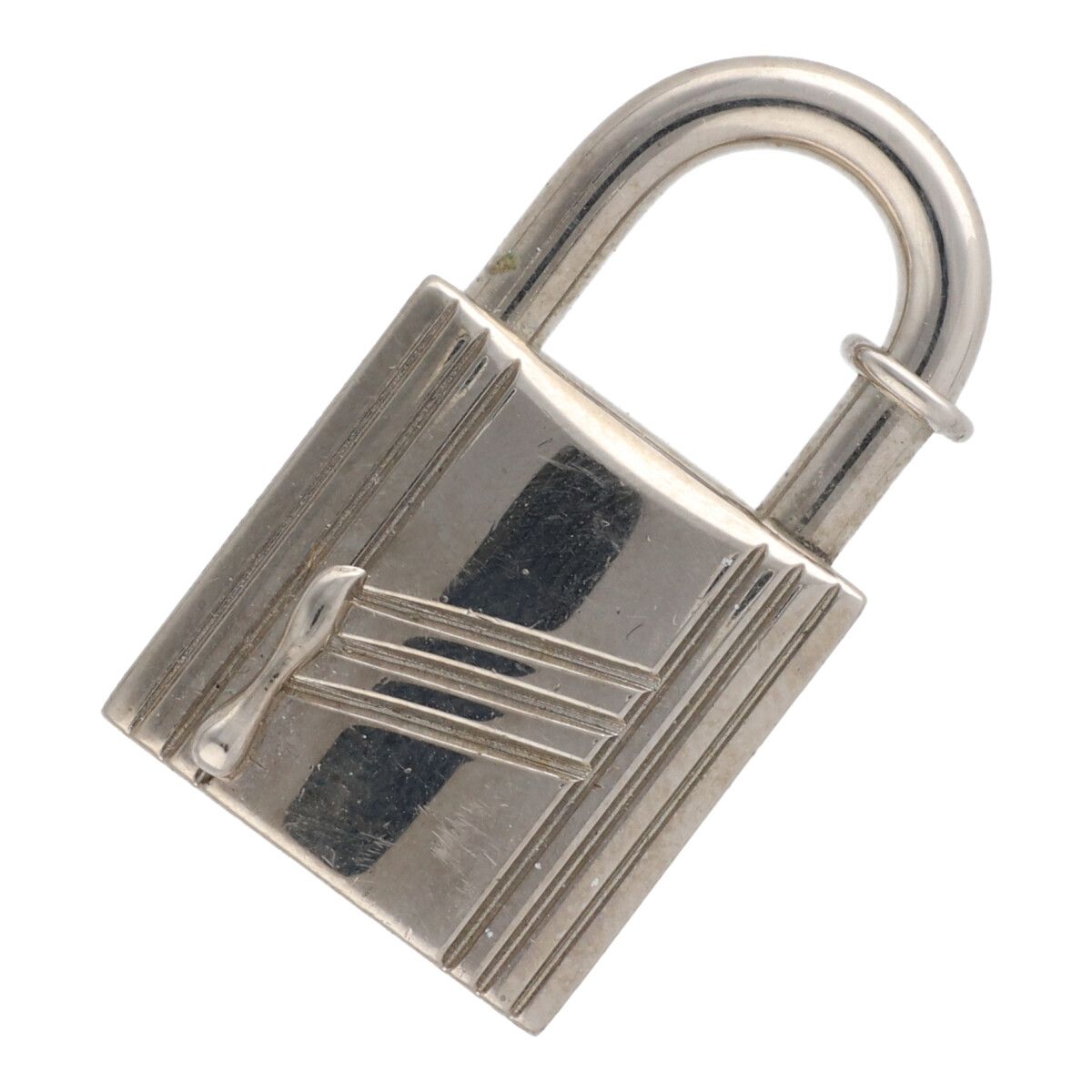 【中古】 HERMES エルメス  バッグ用ロック   カデナ シルバー 21012448 YM
