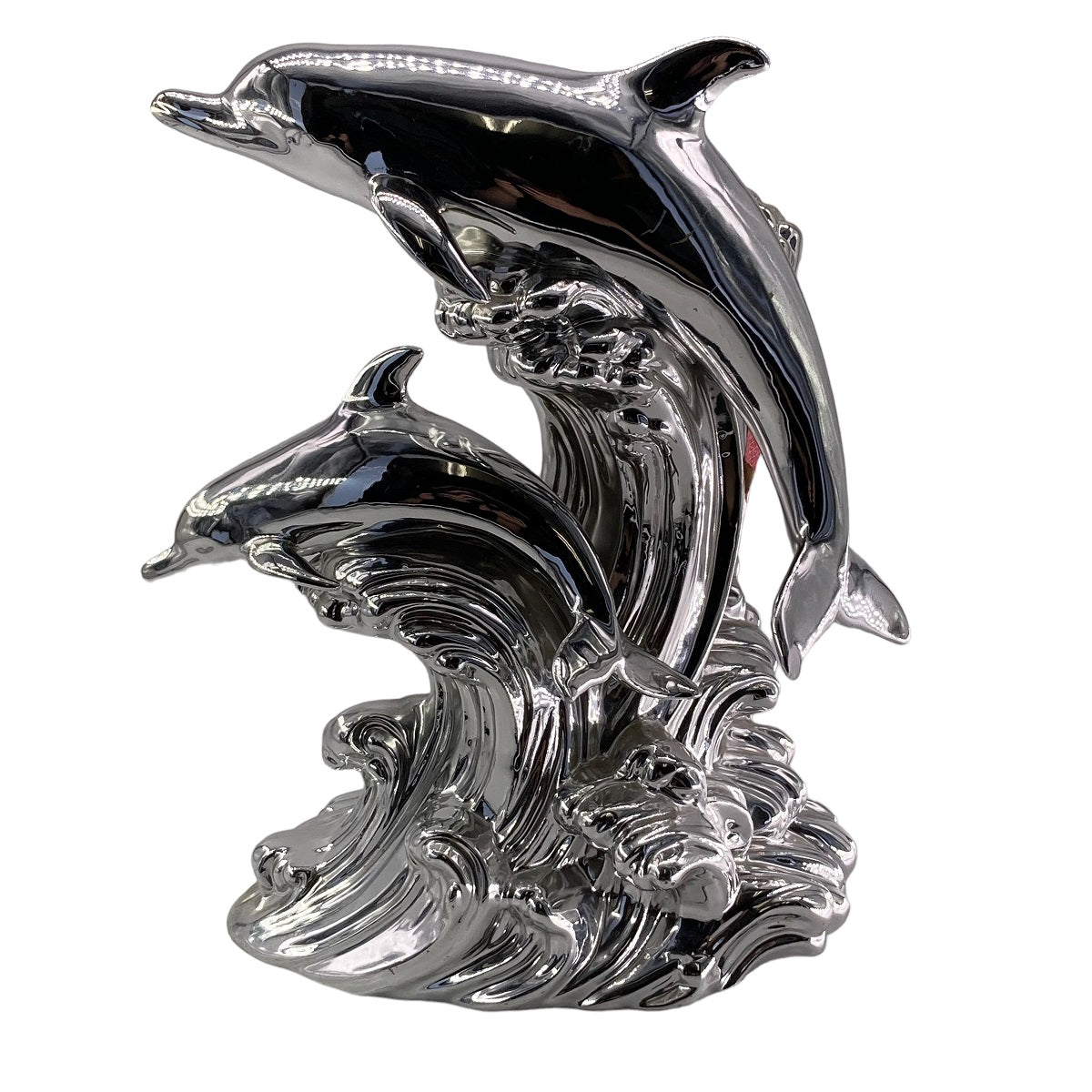 【中古】 Dolphin ドルフィン ラヴァーズ 空きボトル シルバー 空瓶 アンティーク イルカ 傷あり 21028271 AS