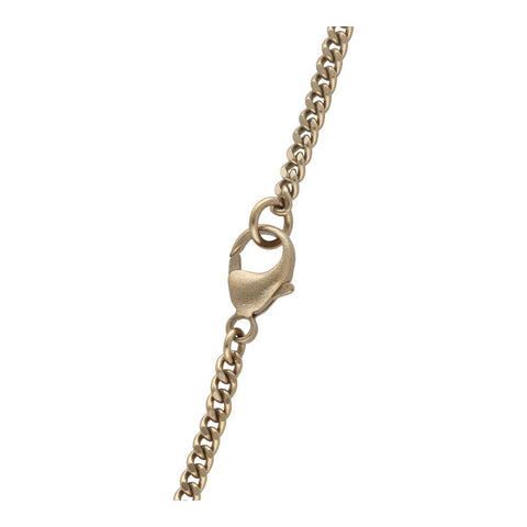 【中古】 CHANEL シャネル ココマークリボン ネックレス ゴールド ブラック ペンダント アクセサリー 21041237DS