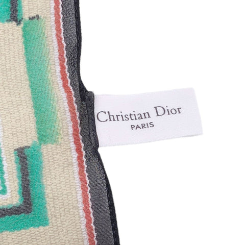 【中古】 Christian Dior クリスチャン・ディオール スカーフ メンズスカーフ   ネイティブ柄 スカーフ 22005940 YM