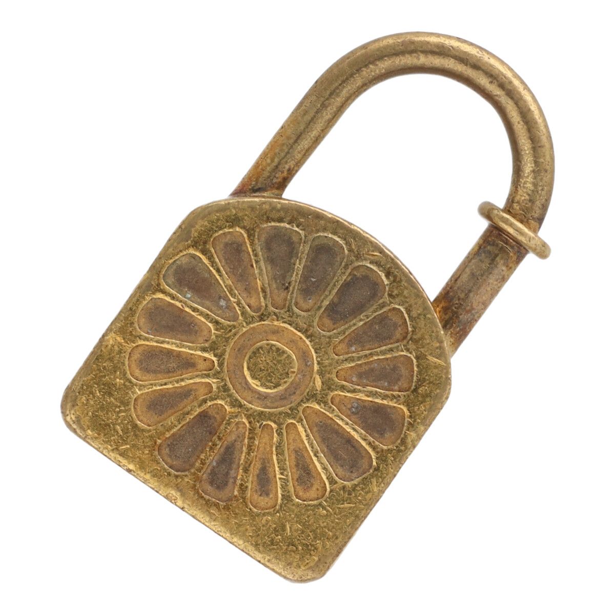 【中古】 HERMES エルメス  バッグ用ロック   カデナ 太陽 1994年限定 22006457