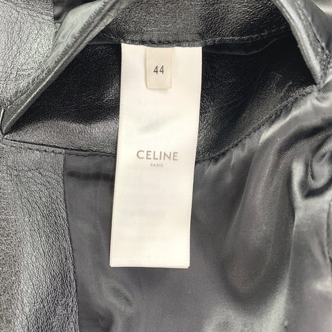 【中古】 CELINE セリーヌ レザーブルゾン コート・ジャケット  2E525968H ラムレザー 22007719 YU