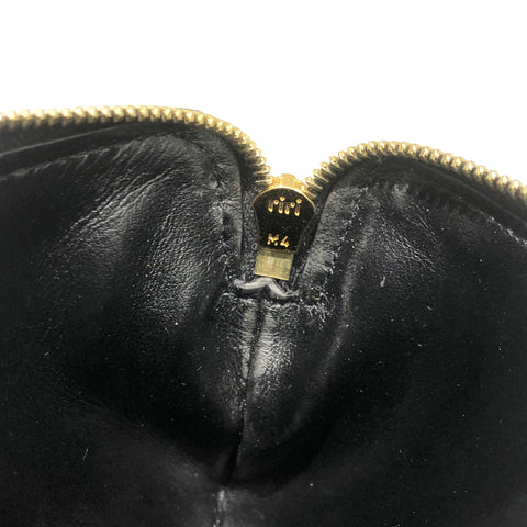 【中古】 CELINE セリーヌ  トリオンフ  フツク付き コインパース  小銭入れ ブラック レザー 10C663 22007723 HO