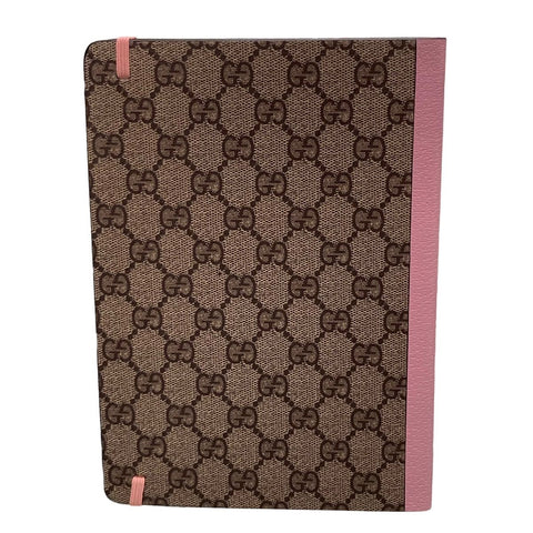 【中古】 GUCCI グッチ ディズニー×グッチ 661731 デイジー ラージ ノートブック コラボ ピンク 22014219