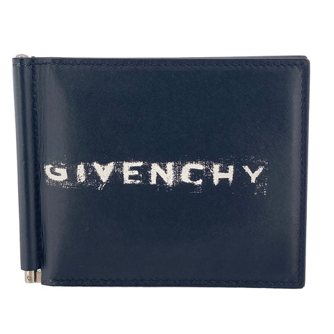 【中古】 Givenchy ジバンシィ マネークリップ  二つ折り メンズ マネークリップ 6028K0KK ブラック 22017795 AS